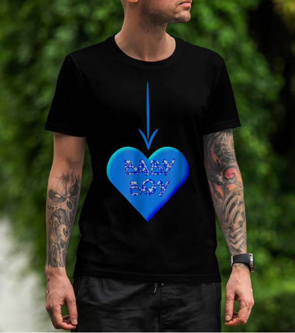 Baby Boy Cute Pregnancy To Be It's A Boy Mommy T-Shirt