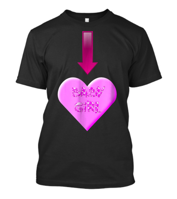 Baby Girl Mommy Cute Pregnancy It’s A Girl T-Shirt