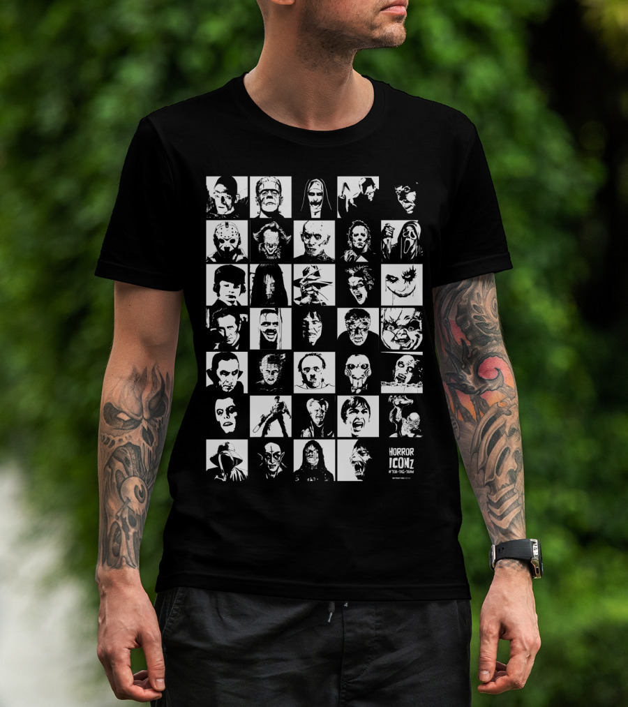 HORROR ICONZ VTB INC 1222 T-Shirt