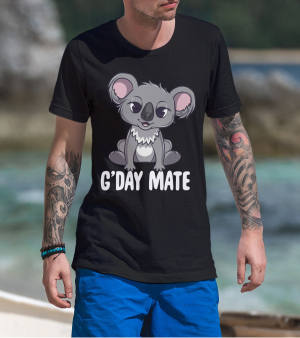 G'day Mate Kawaii Koala Australia T-Shirt