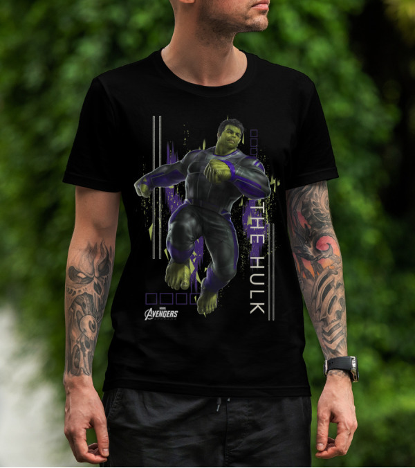 Marvel Avengers Endgame The Hulk Action Pose T-Shirt