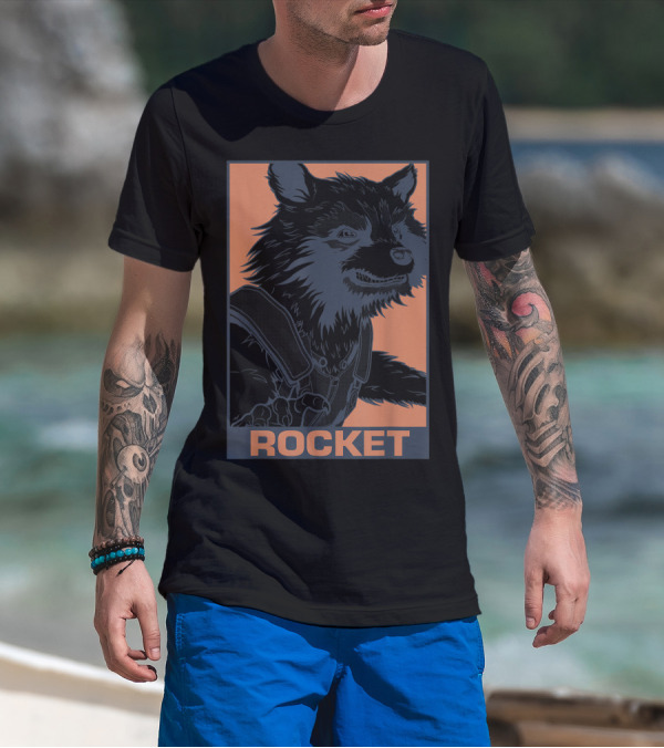 Rocket Marvel Avengers Endgame Pop T-Shirt