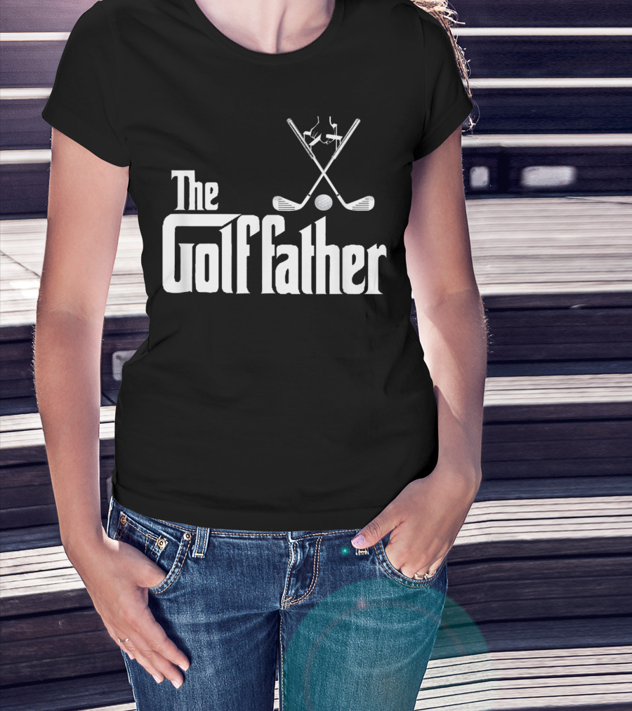 The Golffather Funny Golfing Father Iconic T-Shirt