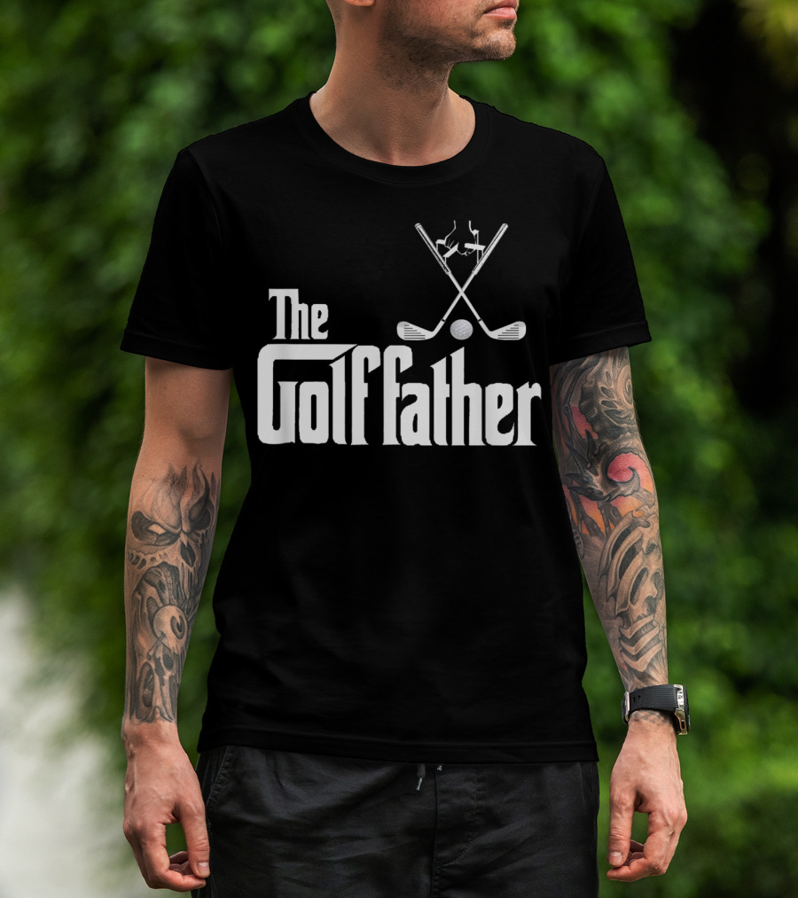 The Golffather Funny Golfing Father Iconic T-Shirt