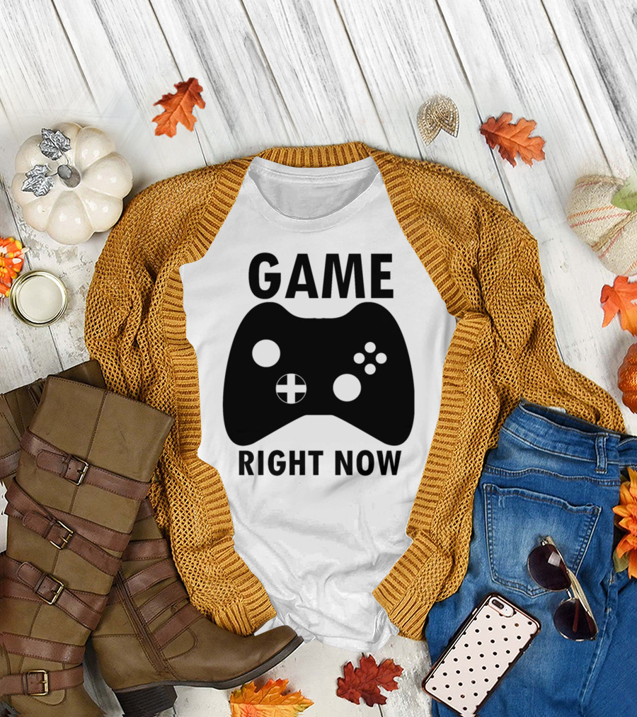 Game Right Now Video Controller T-Shirt
