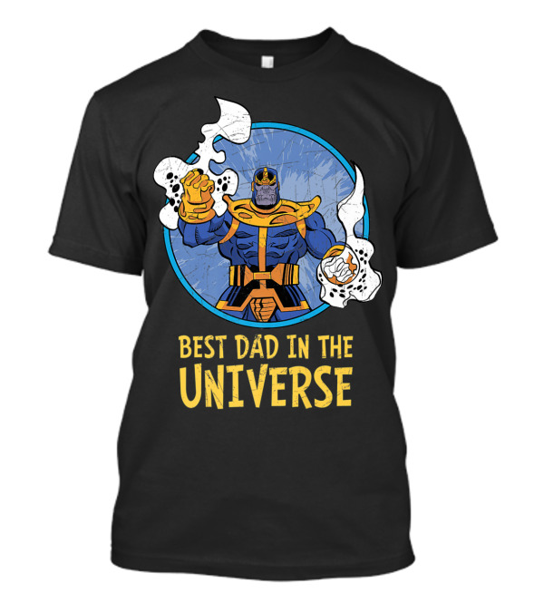 Marvel Thanos Best Dad In The Universe Comic T-Shirt