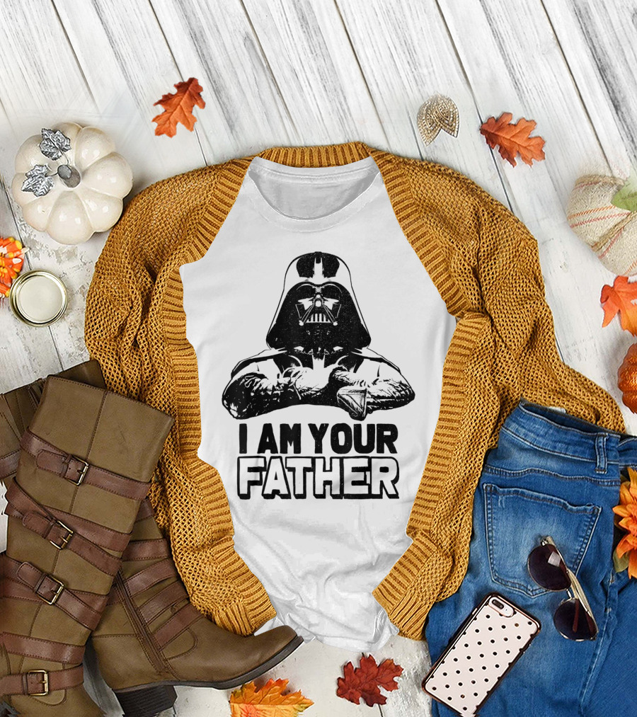Darth Vader I Am Your Father Star Wars Iconic Movie T-Shirt