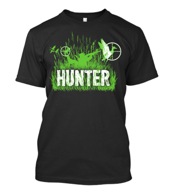 Hunter Duck Hunting Targeting Hunt T-Shirt