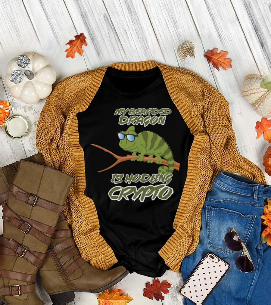 My Bearded Dragon Is Hodling Crypto T-Shirt