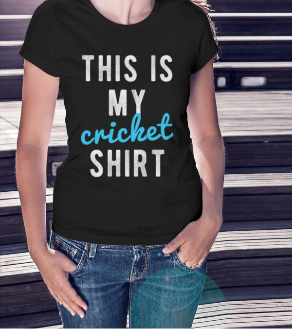 This Is My Cricket T-Shirt