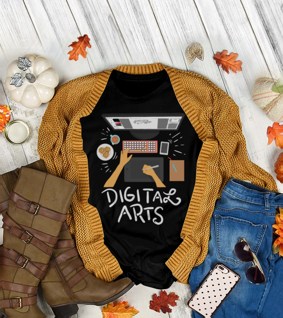 Digital Arts Creative Workspace Quartet T-Shirt