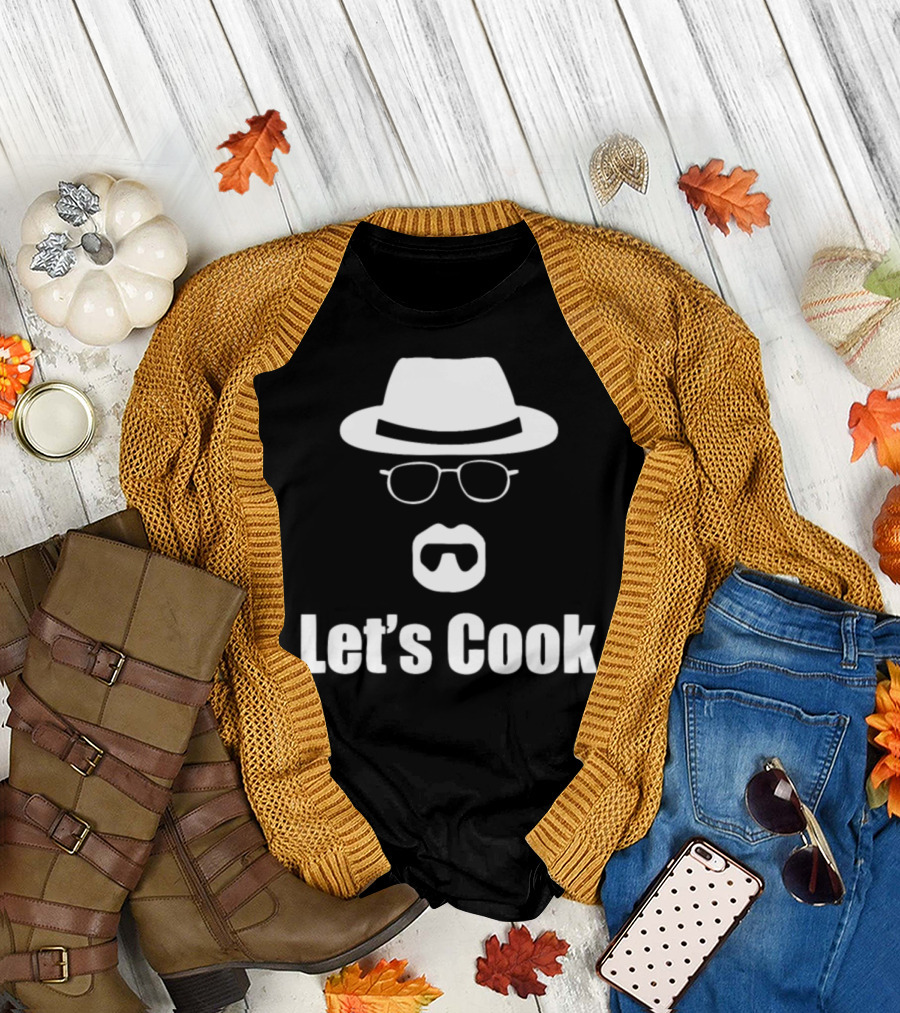 Let's Cook Iconic Heisenberg Silhouette Breaking Bad T-Shirt