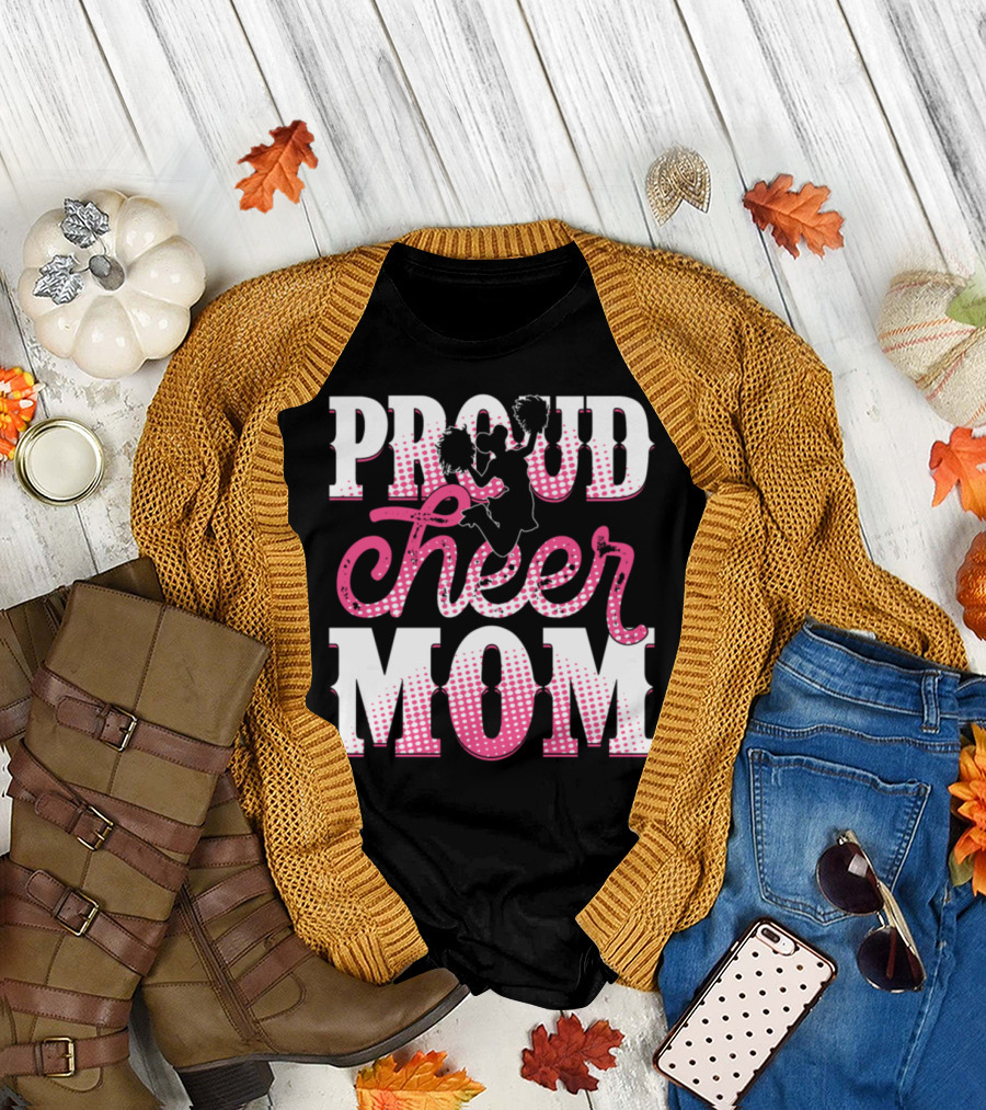 PROUD CHEER MOM T-Shirt