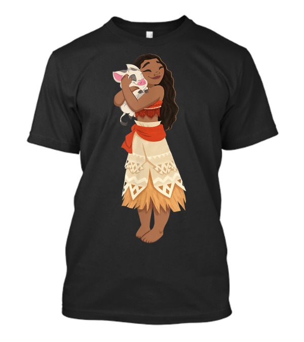 Disney Moana Hugging Pua T-Shirt
