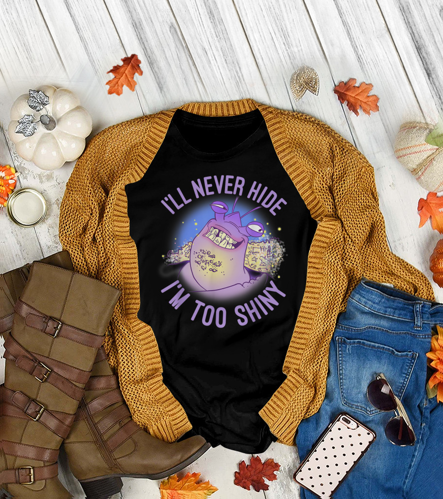 Disney Moana Tamatoa I'll Never Hide I'm Too Shiny T-Shirt