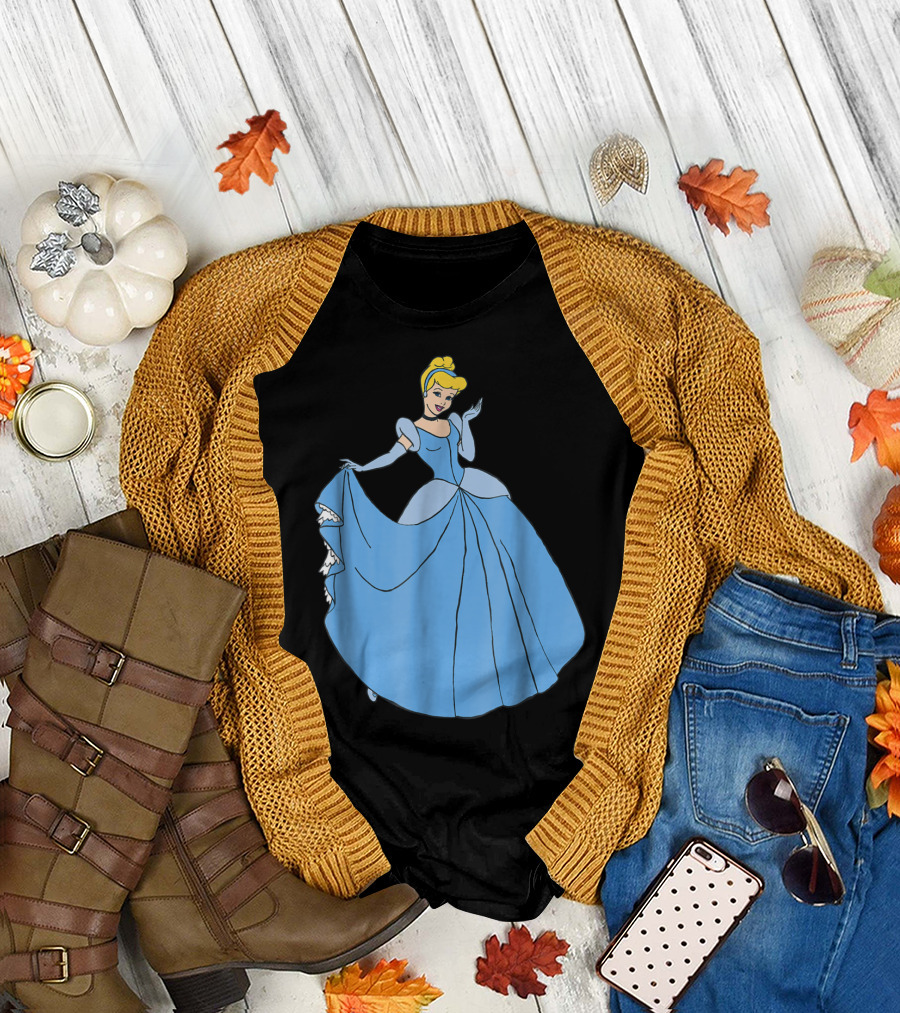 Disney Princess Cinderella Blue Ballgown Magic T-Shirt