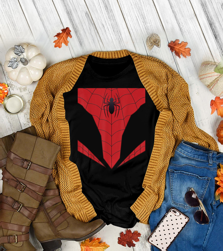 Spider-Man Marvel Peter Parker Iconic Suit T-Shirt