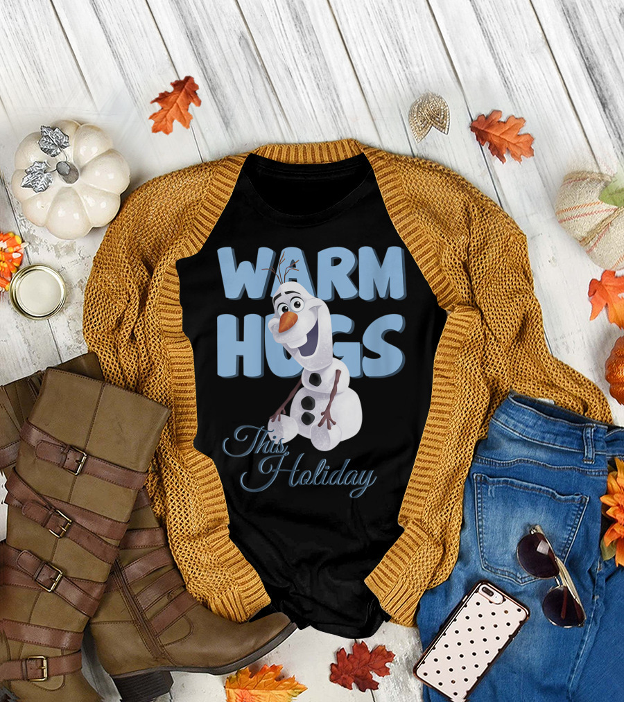 Disney Frozen Olaf Warm Hugs This Holiday T-Shirt