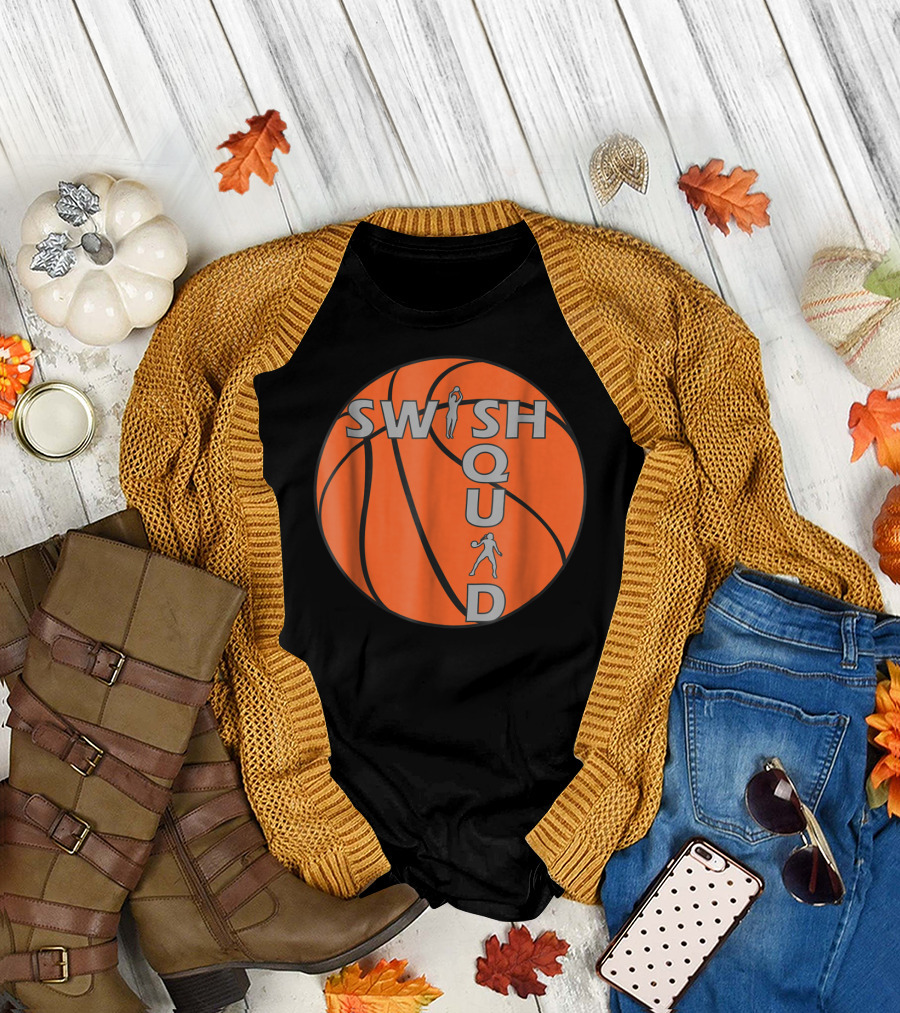 SWISH SQUAD GIRL BASKETBALL T-Shirt
