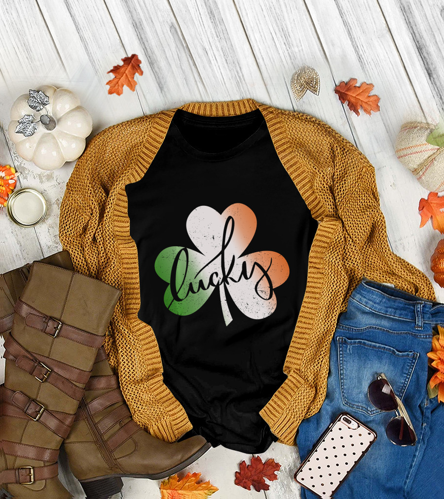 Lucky Irish Shamrock T-Shirt