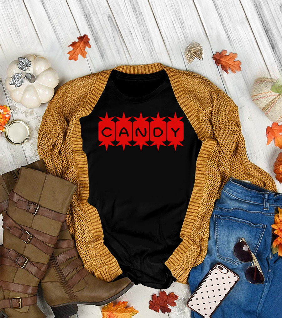 CANDY Red Starburst T-Shirt