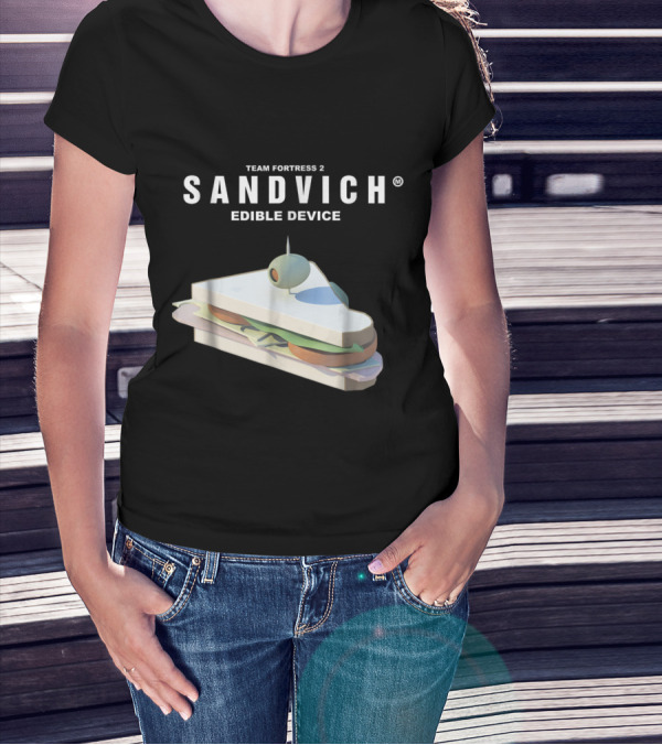 Team Fortress 2 Sandvich Edible Device T-Shirt