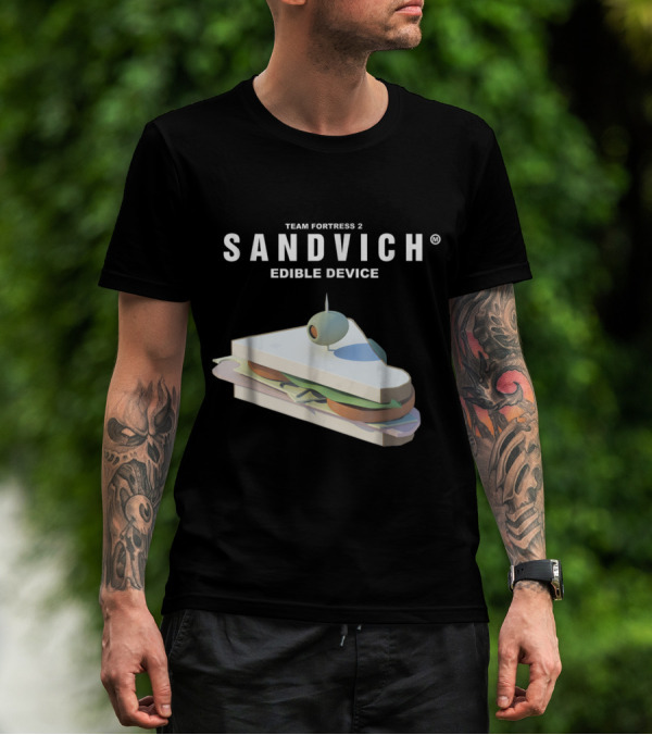 Team Fortress 2 Sandvich Edible Device T-Shirt