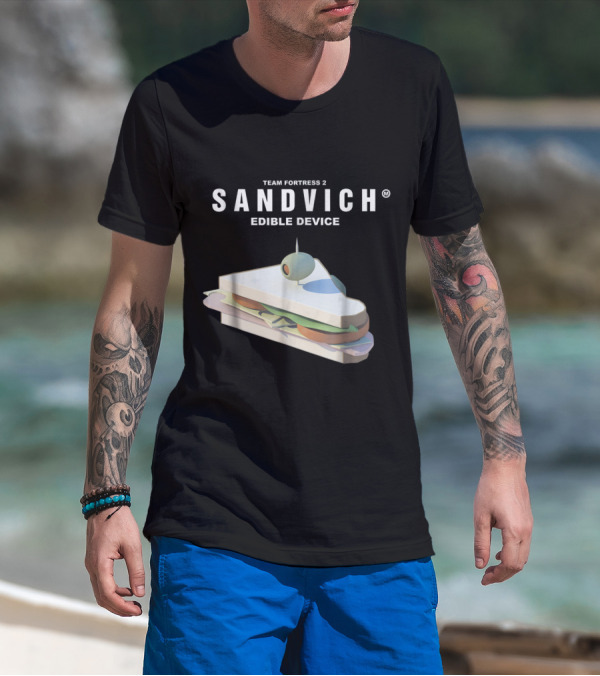 Team Fortress 2 Sandvich Edible Device T-Shirt