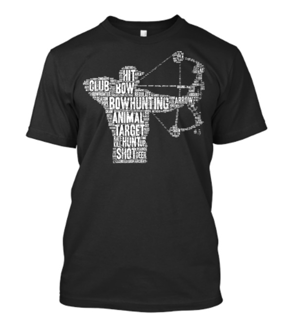 Bowhunting Target Animal Club Arrow Shot T-Shirt