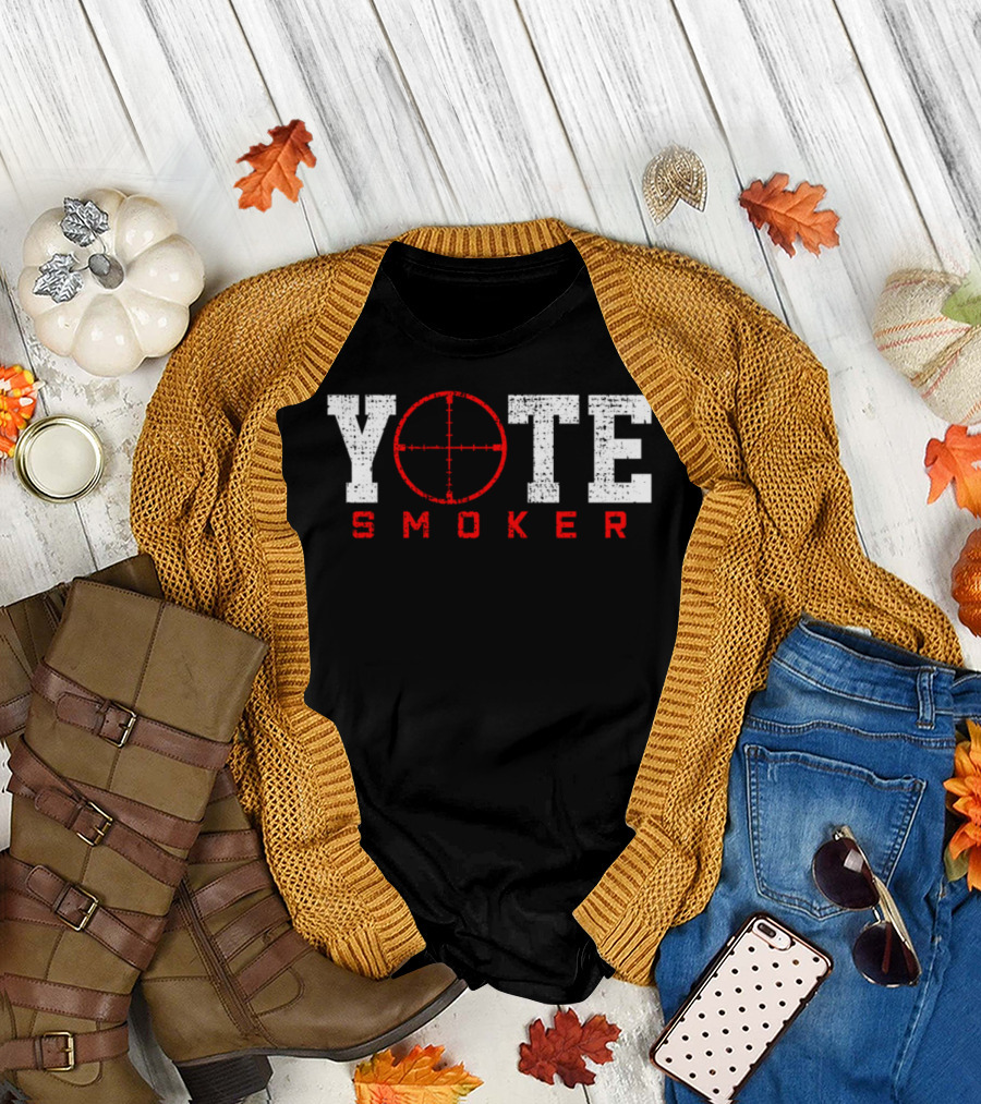 Yote Smoker Hunting Target T-Shirt
