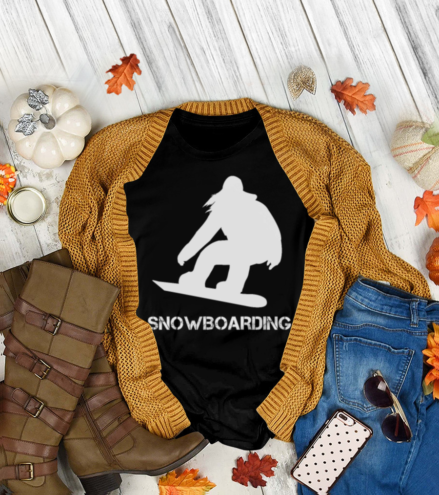 Snowboarding Winter Boarding T-Shirt