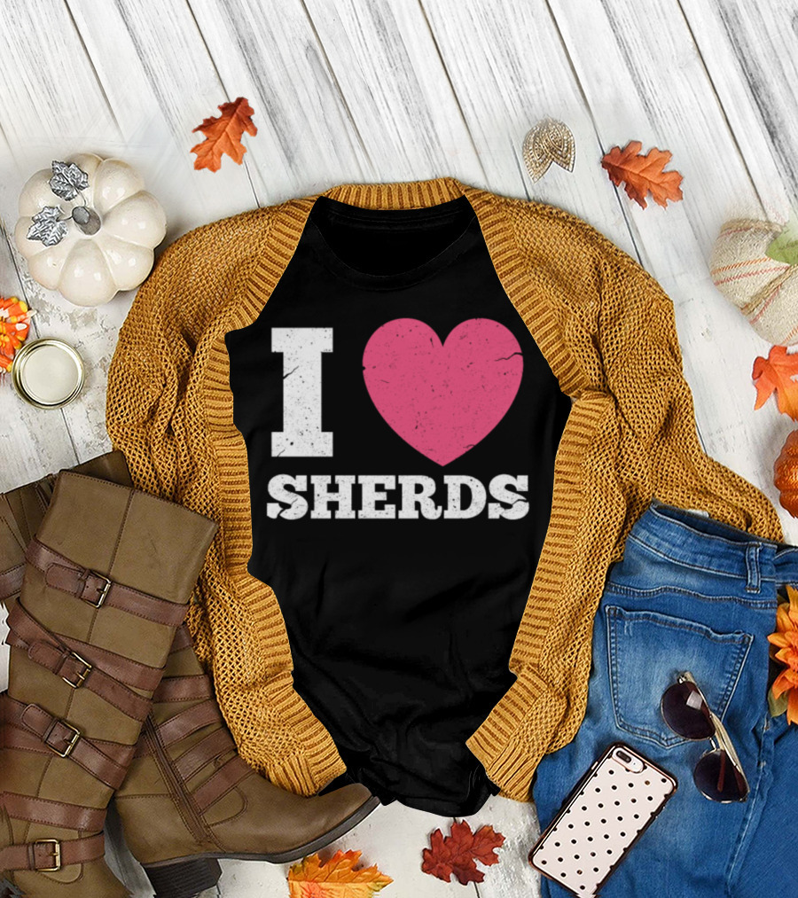 I Love Sherds Archaeology T-Shirt