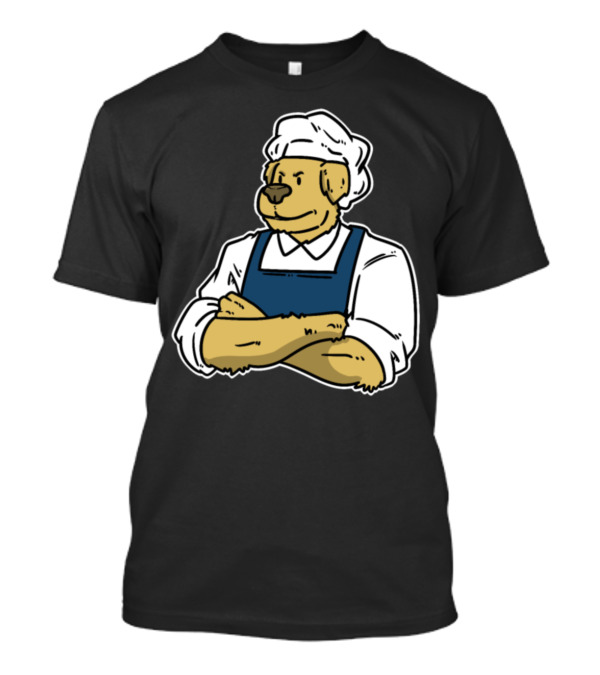 Baker Bread Bread Confectioner Bear Chef Rolls T-Shirt