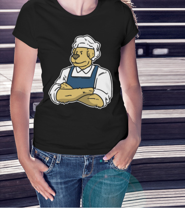 Baker Bread Bread Confectioner Bear Chef Rolls T-Shirt