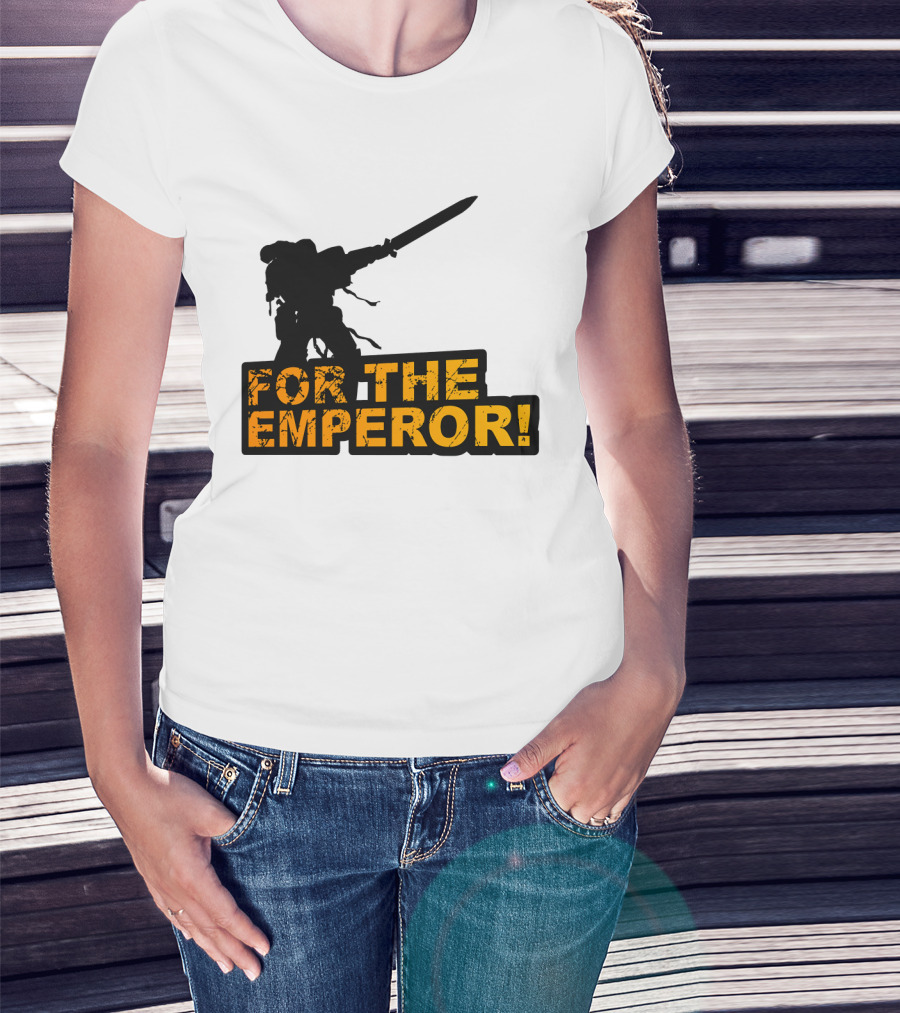 Warhammer For The Emperor Space Marine T-Shirt