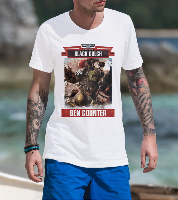 Warhammer 40000 Sanctus Reach Black Gulch Ben Counter T-Shirt