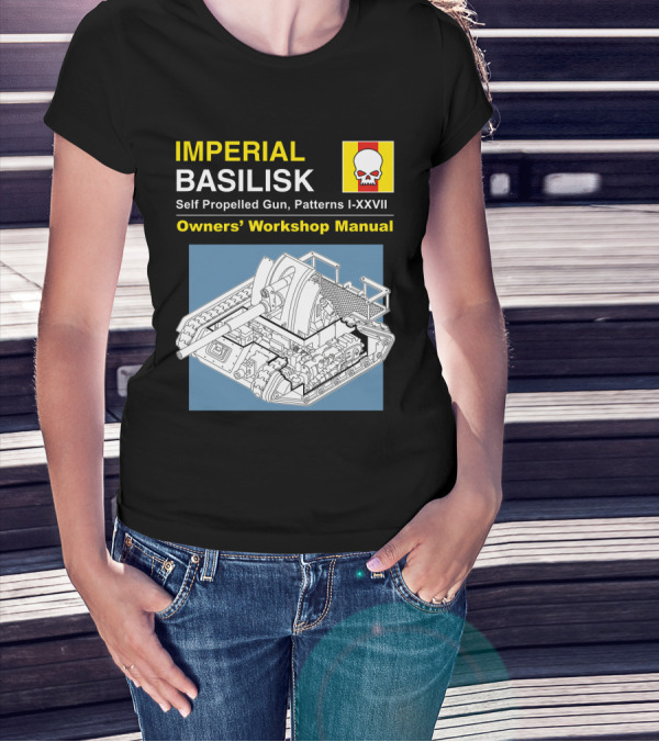 IMPERIAL BASILISK Self Propelled Gun Owners' Workshop Manual T-Shirt