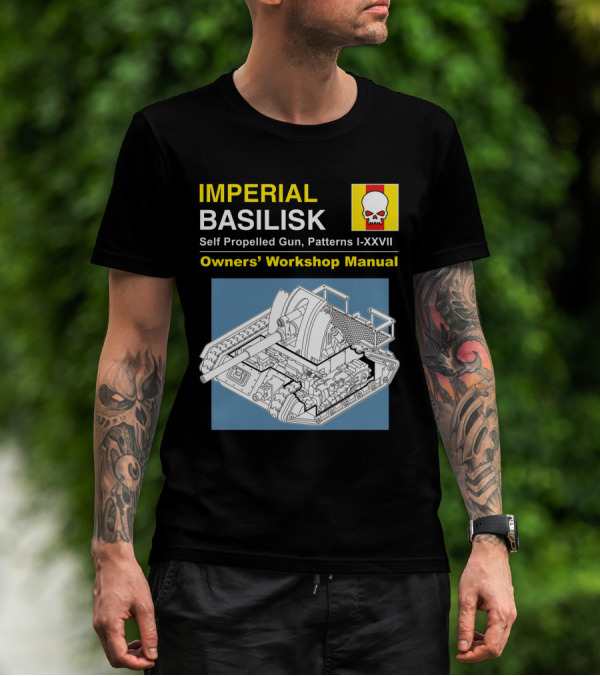 IMPERIAL BASILISK Self Propelled Gun Owners' Workshop Manual T-Shirt