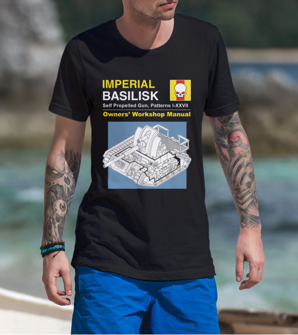 IMPERIAL BASILISK Self Propelled Gun Owners' Workshop Manual T-Shirt