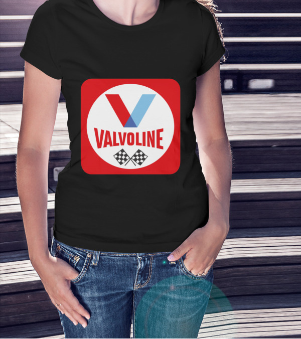Valvoline Racing Checkered Flag T-Shirt