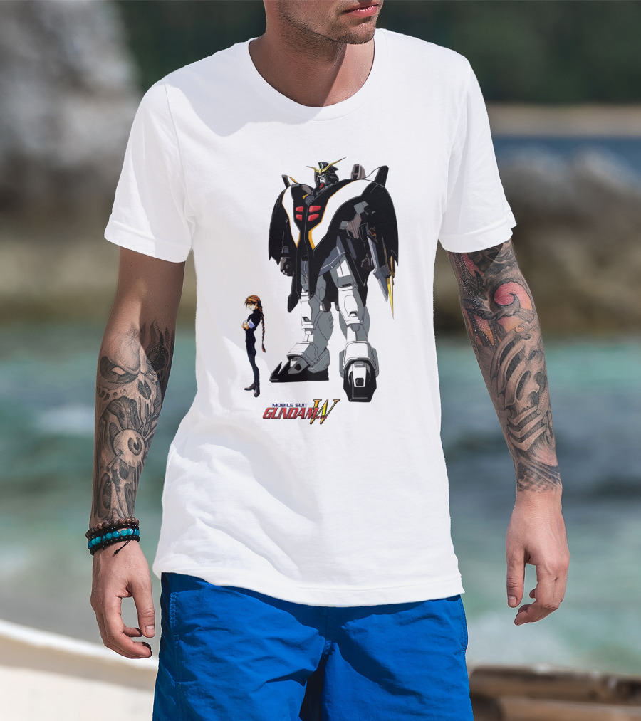 Mobile Suit Gundam Wing Deathscythe Duo Maxwell T-Shirt