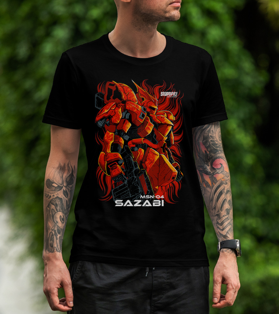 Snapfit MSN-04 Sazabi Gundam T-Shirt