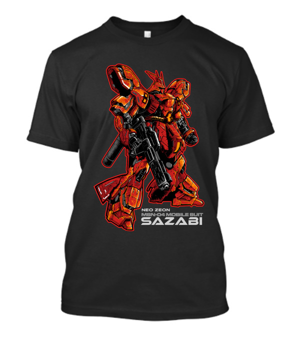 Neo Zeon MSN-04 Mobile Suit Sazabi T-Shirt