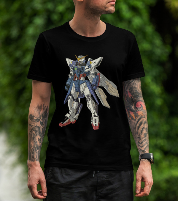 Gundam Wing Wing Zero Custom Mobile Suit T-Shirt