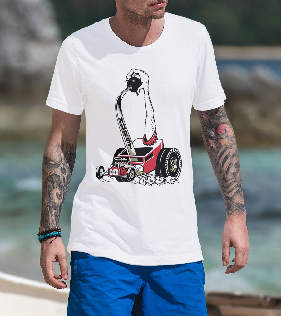 Hurst Floor Shift Monster Hot Rod Racing T-Shirt