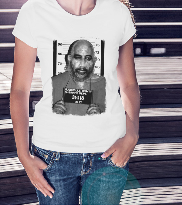 Ruggsville County Mugshot Captain Spaulding 3418 Sheriff's Dept T-Shirt