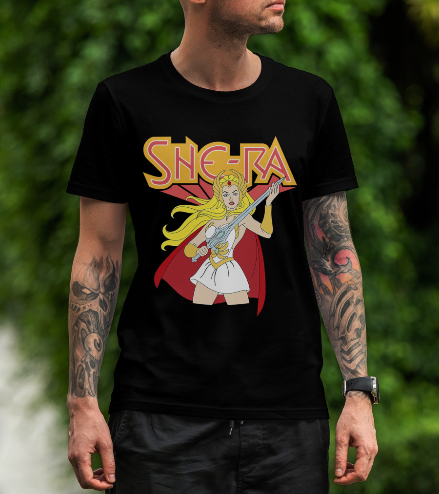 She Ra Princess Of Power Sword Heroine T-Shirt