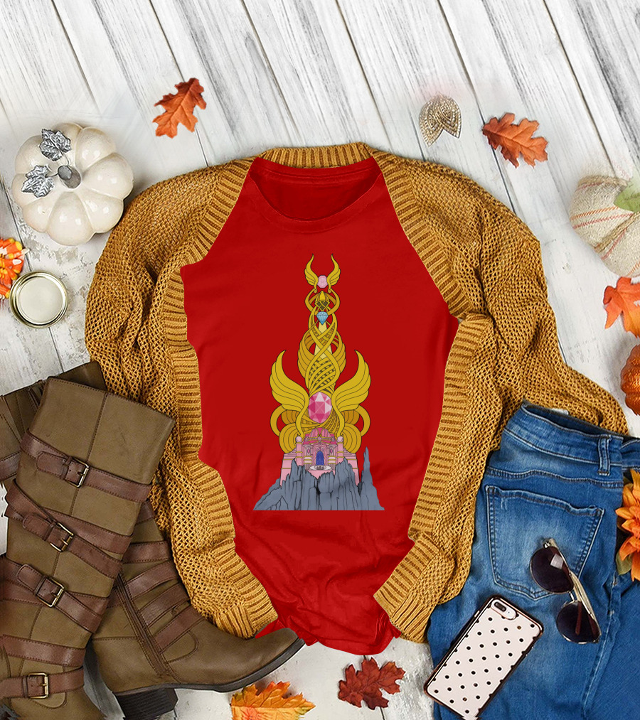 Bright Etheria Light Hope Inspired She Ra Castle T-Shirt