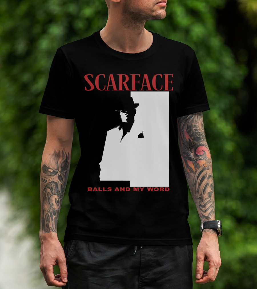 Scarface Balls And My Word Classic T-Shirt