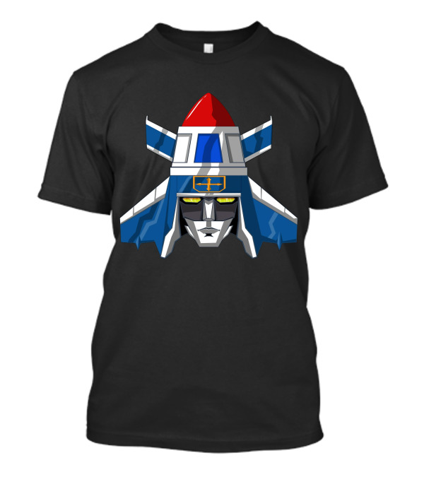 Vehicle Voltron Robot Face Iconic T-Shirt